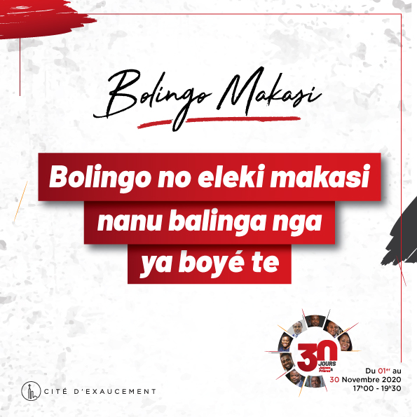 ce_phila's tweet image. #PROSTERNES
En route vers 30 Jours de jeûne &amp;amp; prière
- - - -
Bolingo na yo eleki Makasi, 
👉   Nanu Balinga Nga Ya Boye Te    👈
- - - -
Ensemble cultivons la vie de Christ, bon début de la semaine.
#citédexaucement #philace #PROSTERNES30