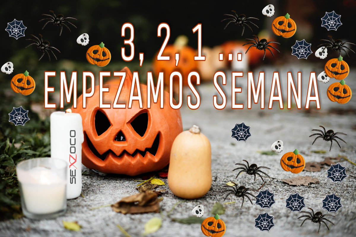 SEXZOCO_XZ's tweet photo. #BuenosDías 🎃#CórdobaEsp 🍂
❤SEXZOCO❤SEXSHOP❤
▪ABIERTO MAÑANA Y TARDE▪
#FelizLunes 🎃#FelizSemana 👻
#EstadoDeAlarma #ToqueDeQueda
#Halloween2020 🎃#EnCasa 🏠
#VISITANOS 👣#NoTeAburras 😉
💻➡️https://t.co/pWNdyqFCIb ENVÍOS 📦
#Amor #Sexo #PlaceresDeLaVida https://t.co/s4lnjdvSMP