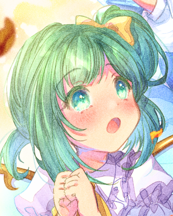 チルノ(東方Project) ,大妖精 「?チルノと大妖精? 」|壱十九 / illustratorのイラスト