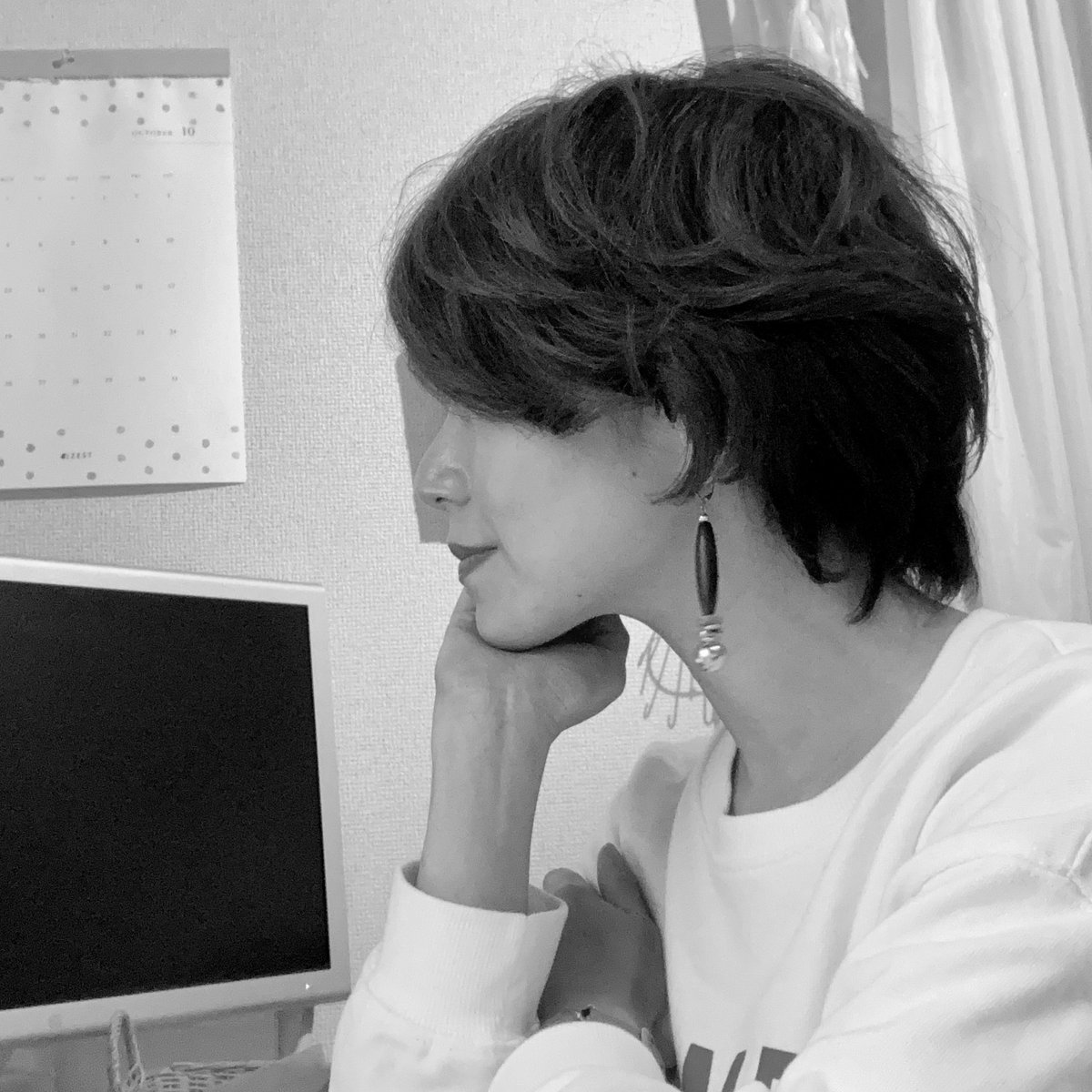 楽ちんヘアスタイル
