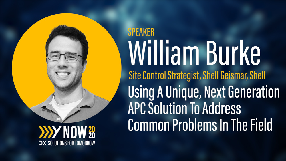 YokogawaIA's tweet photo. We are pleased to announce William Burke, Control System Strategist at @Shell as a presenter at Y Now 2020: DX Solutions For Tomorrow. His presentation is entitled "Using a Unique, Next Generation APC Solution To Address” Register https://t.co/oQTDVLmzso #ynow2020 https://t.co/N716uUGOiD