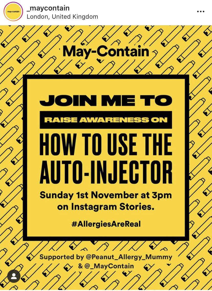 positiveallergy's tweet photo. Join in on this wonderful campaign by @_maycontain https://t.co/1wmSEMNejI