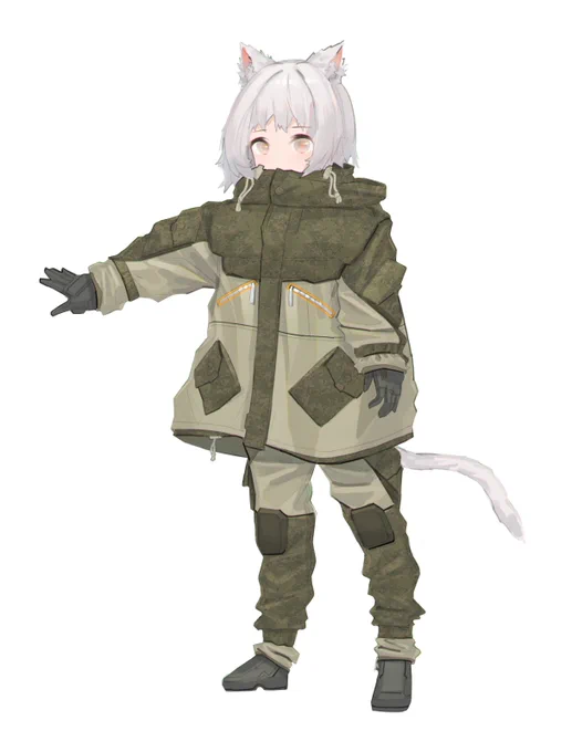 #オリキャラ画像を4枚晒したらファンアートがぶわーって増えると聞いて 

私の世界観設定でキャラクターを描いています。 