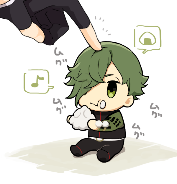 #今まで描いた中でも厳選カワイイ鶯丸を晒してください 