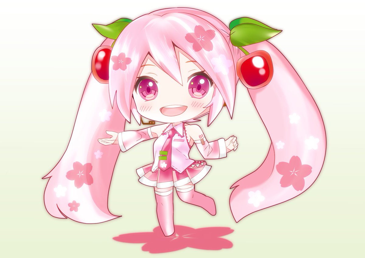 初音ミク「#神絵師になれるよう頑張るのでRTで応援してあげてください 
#初音ミク

タグ」|milktea＋のイラスト