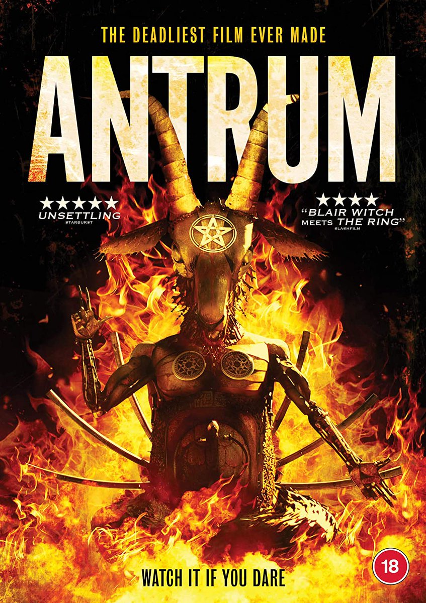 TheDTVDigest's tweet photo. Canadian production ANTRUM - THE DEADLIEST FILM EVER MADE (@elsefilms) is now on DVD and digital on @JingaFilms' new Danse Macabre label. Combining elements of retro horror and mockumentary, it tells the story of a cursed Bulgarian feature. [#UKDTV261020] https://t.co/bG82fABWJ4