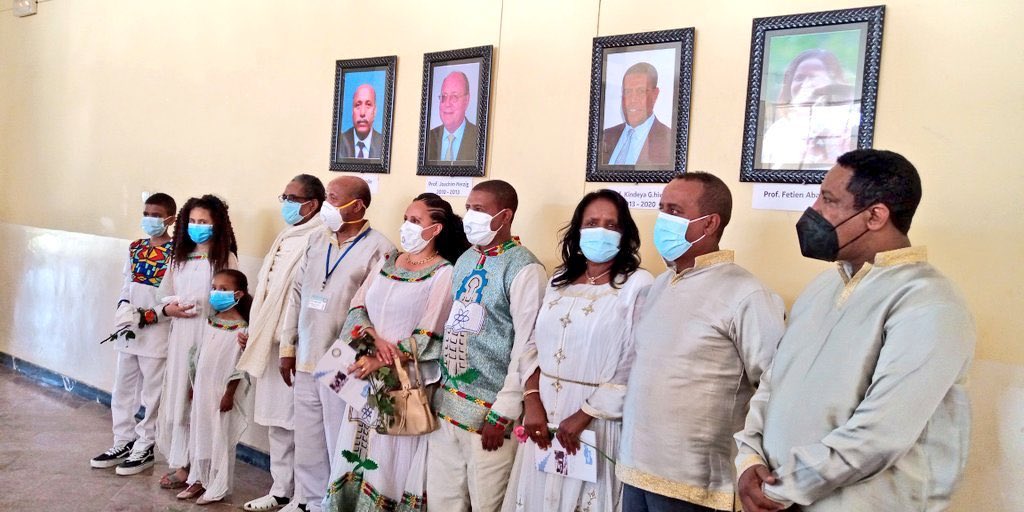 I have no words to express my gratitude to you all <a href="/MekUniETH/">Mekelle University</a> &amp; beyond. Our partners have always been on our side. I wouldn’t have made it with out your relentless support! You caught me by surprise yesterday <a href="/AbayFetien/">Fetien Abay (Prof. PhD in Plant Breeding/Seed)</a> <a href="/GoiEth/">Tieng Ve Goi.eth</a> <a href="/Atakltihailese1/">Atakltih</a> @mebrat <a href="/hgodefay/">Hagos G, PhD</a> - Thank you all!