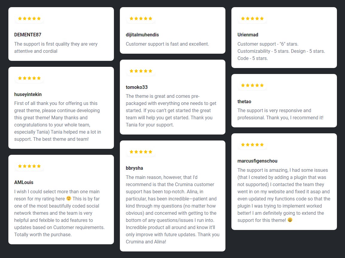 Crumina's tweet photo. We are proud of our ⭐️⭐️⭐️⭐️⭐️-stars reviews! https://t.co/Iv9eou0qHO