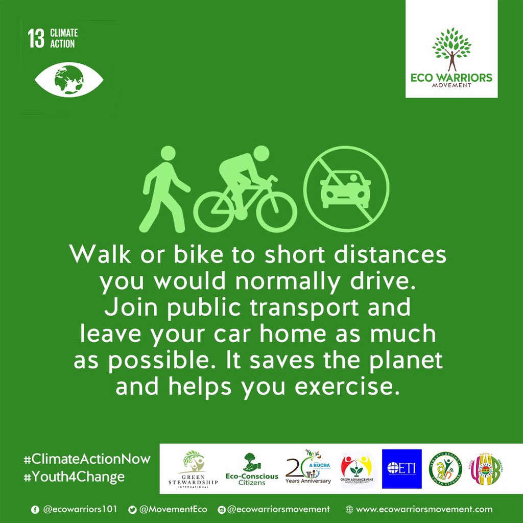 Climate Action Campaign Day 1. You can do something. Take a Concious step today #ClimateActionNow <a href="/EuropeInGhana/">European Union in Ghana</a> <a href="/AusAmbGHA/">Australian High Commission, Ghana</a> <a href="/UNFCCC/">UN Climate Change</a> <a href="/IPCC_CH/">IPCC</a> <a href="/epa/">U.S. EPA</a>