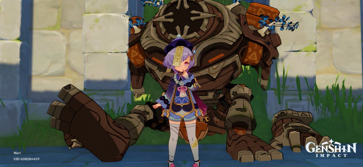 128evc's tweet photo. @hebichuu Her healing is great!! I don't really use Barbara (she's pushed to my second team for Spiral) but I love the utility/support Qiqi gives while still being able to hit hard. And her thinking pose is so cute 😭😭😭 https://t.co/wZVlTaeaSt