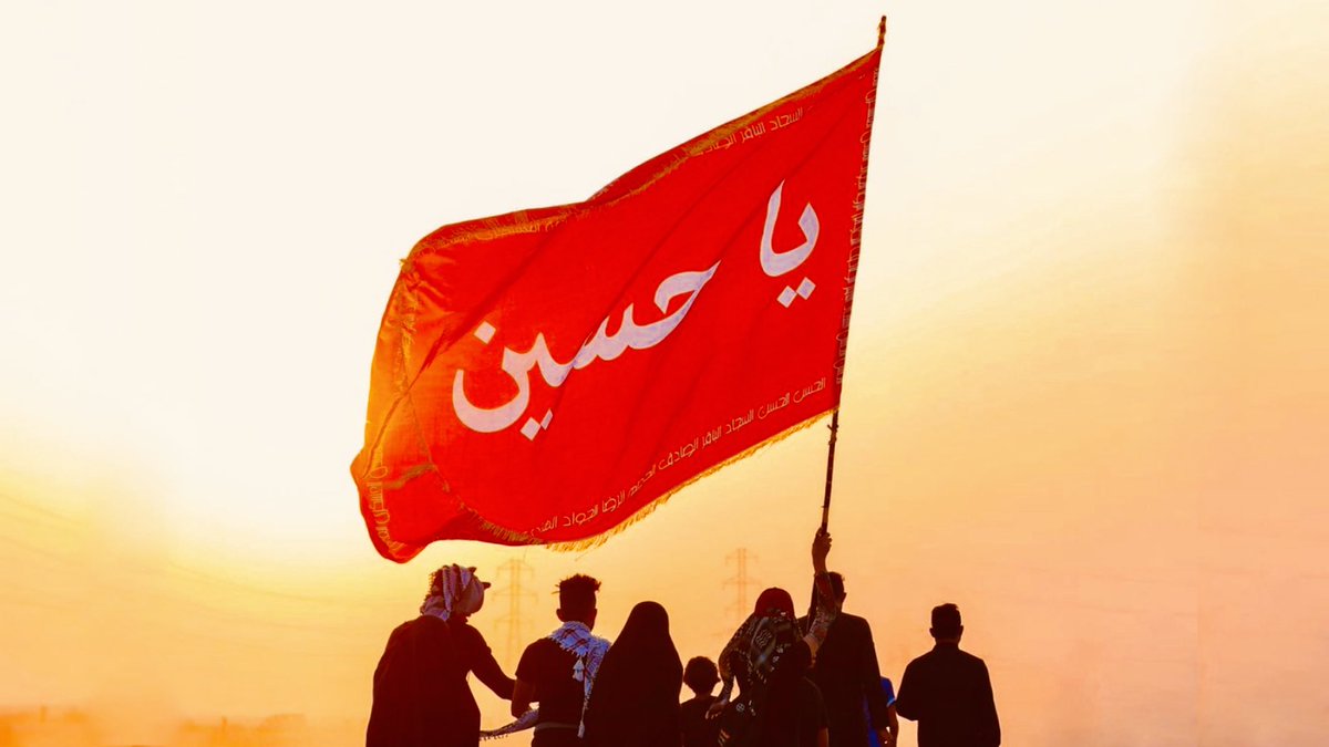 AliShanawar1's tweet photo. سلام حُسَيْن

The days of mourning have come to an end but the love of Imam Hussain ع will still remain in our hearts. 

During these difficult times, we raised the flag of Hussain ع, and kept the flame of his love alive. https://t.co/gworHVSkyO