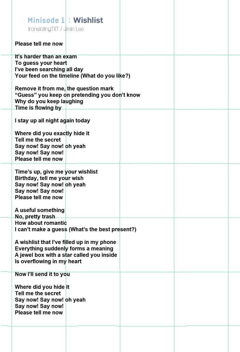 Txt Translations Track 04 Wishlist Lyrics English Translation Minisode1 Bluehour Txt Members Txt Bighit Attheskyof553wefoundtxt Ourskywithtxt Bluehouroutnow T Co 4rg3tbrmkq Txt Translations Track 04 Wishlist Lyrics English Translation Minisode1 Bluehour Txt Members Txt Bighit Attheskyof553wefoundtxt Ourskywithtxt Bluehouroutnow T Co 4rg3tbrmkq