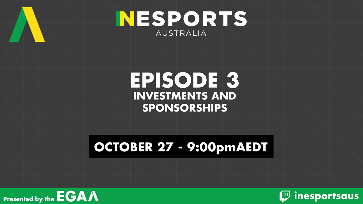 Esports Games Association Australia | InEsportsAus tweet media