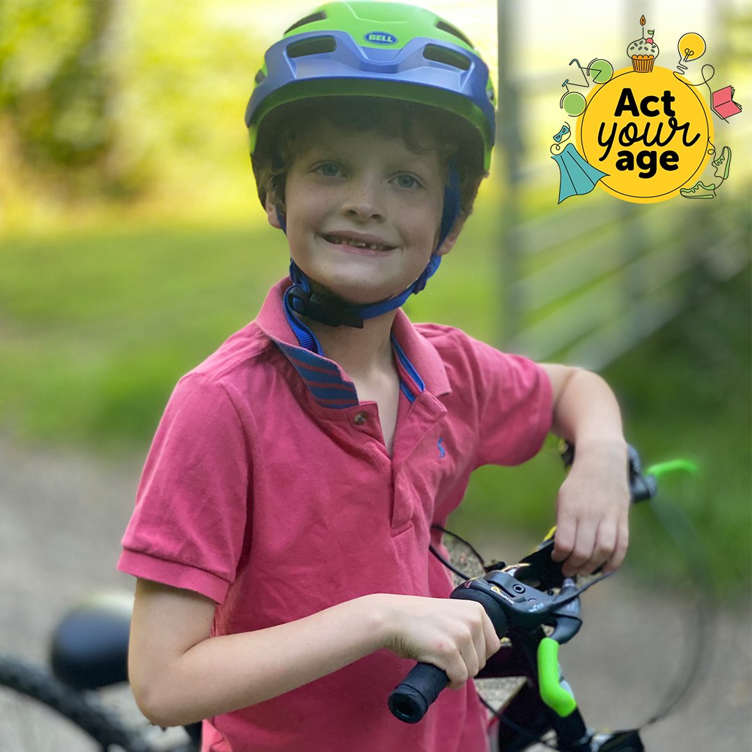 Seth is 7 years old and cannot wait to take on his very own #ActYourAge challenge. 😃
Inspired by his love for @thebodycoach, Seth is taking on his own fitness challenge and will be cycling 7 miles (without stabilisers!!)
Well done Seth. 💛🙌
https://t.co/gleLjUTxEi https://t.co/e1CkXM4Mvg
