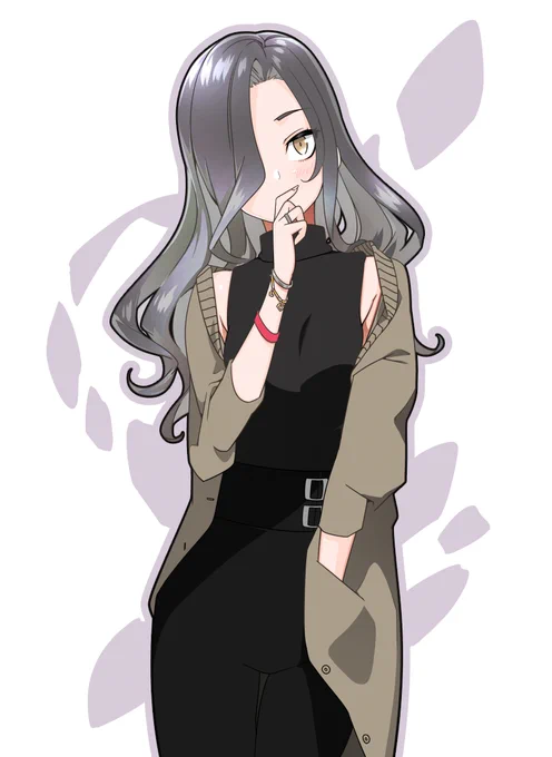 タートル女子落書き。 