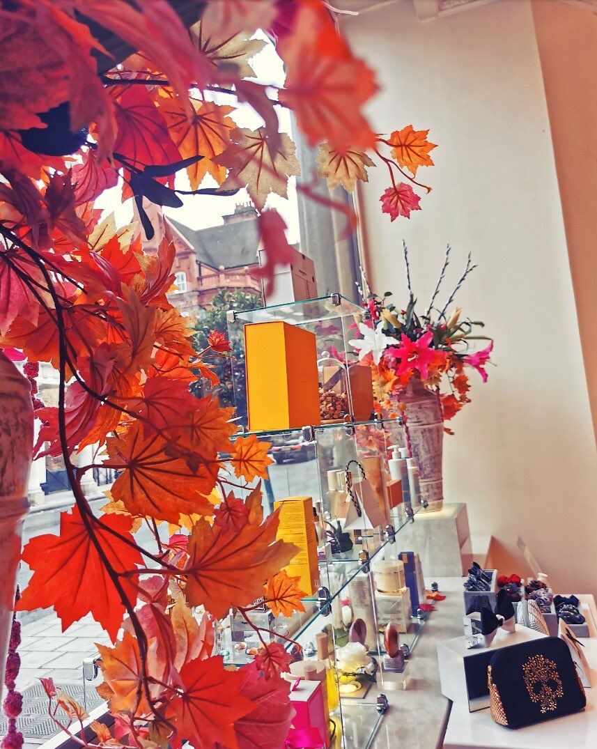 Spa_Illuminata's tweet photo. Autumn Feels 🍂 With all the colours & aromas of the season’s change, we have stocked our Boutique with goodies to keep you relaxed, revived and uplifted 💫
#aroma #face #body #beauty #beautifulskin #decleor #autumn #wellbeing #wellness #pamper #mayfairspa #londonspa #spaday https://t.co/4rzR8lLqiw