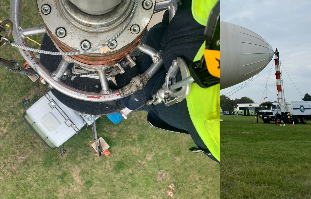 LuftschiffTheo's tweet photo. 11,35 Meter - Auf dieser Höhe werde ich am #Mastwagen befestigt. Mein Mastmann Benedict hat diesen besonderen Ausblick für Euch mal fotografiert. 

Guten und gesunden Start in die Woche, Euer Theo

#dldfr #theo #wdl #mülheim https://t.co/gIU0jL6KeD