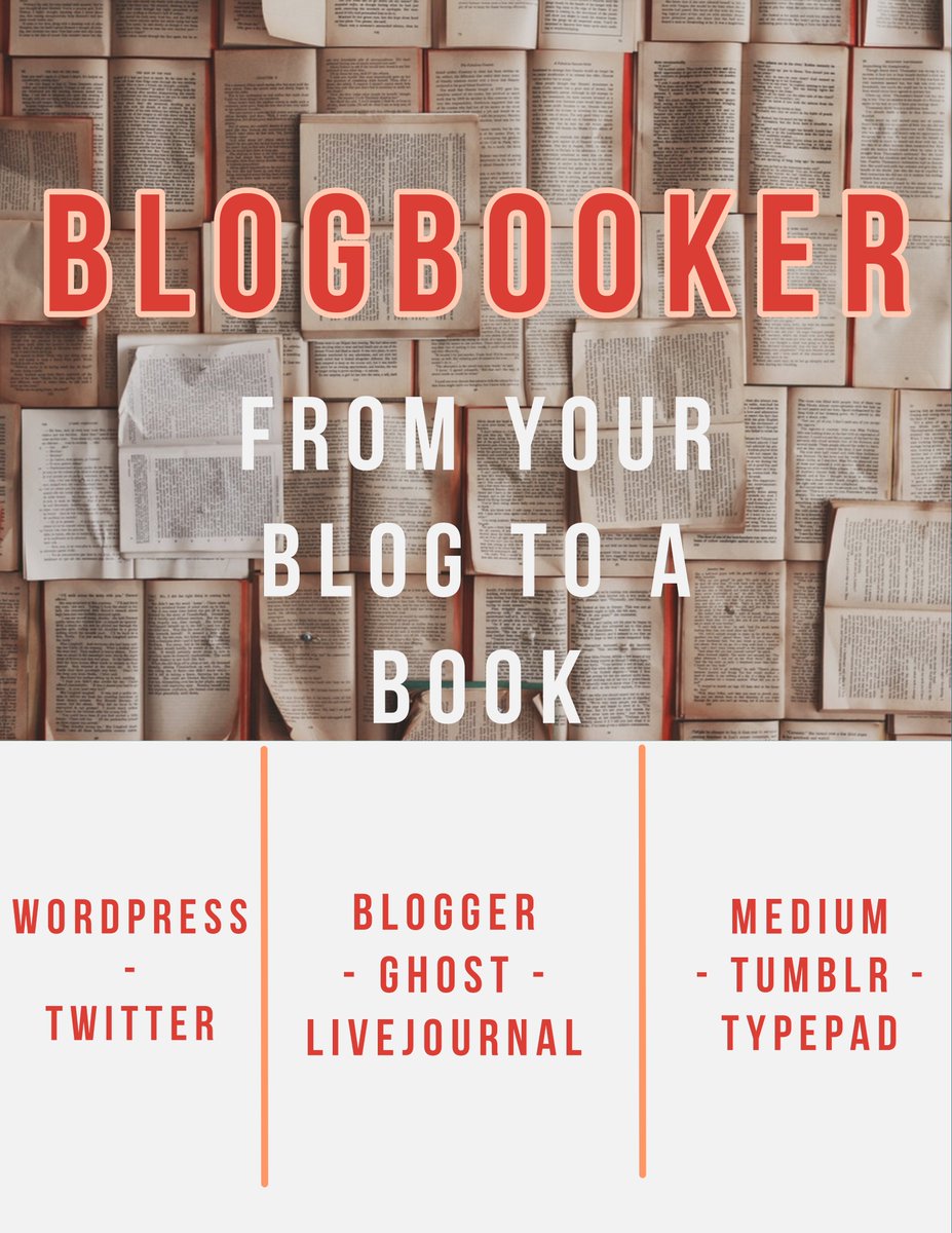 BlogBooker's tweet image. 