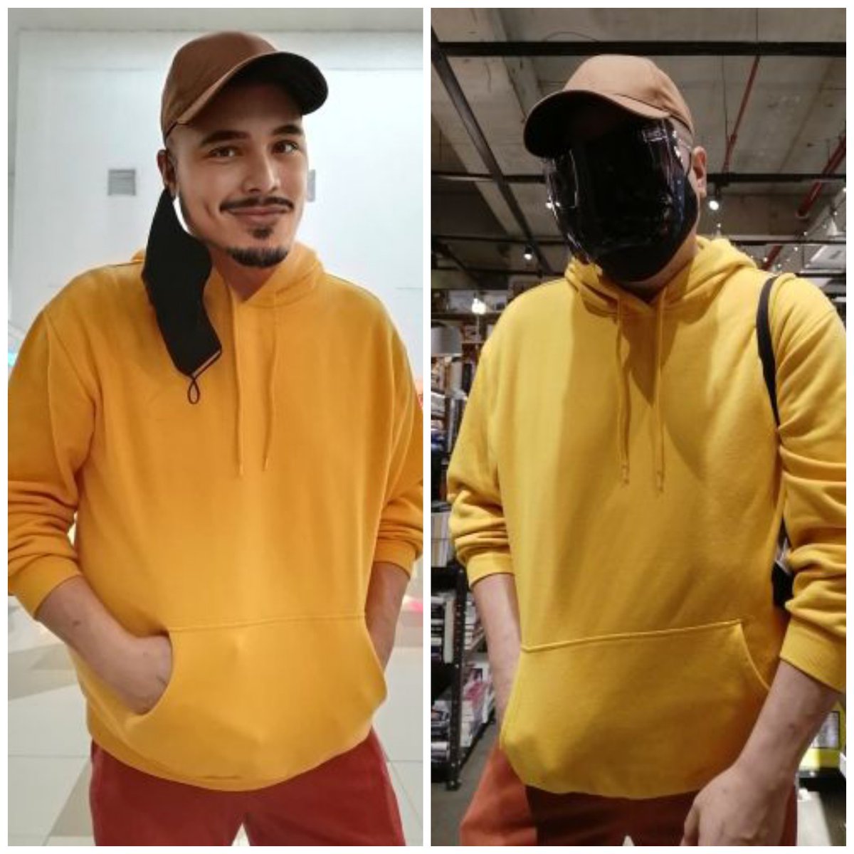 iamnatenohate's tweet photo. Gloomy weather so yellow is the color of joy while out on errands. Bring/be your own sunshine wherever you go. #delawan #yellow https://t.co/1TBeyiw5e7