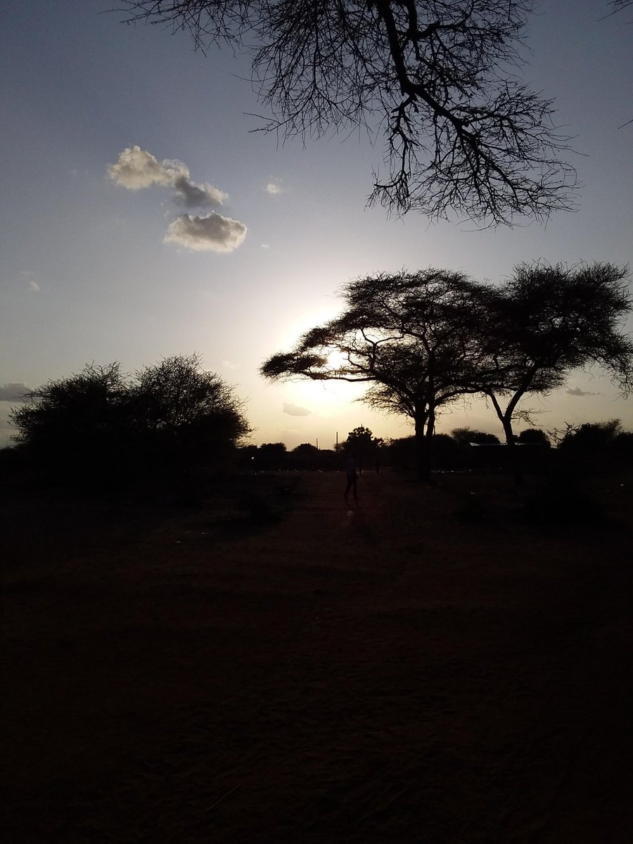 Sunset  at  #Hudet, Somali, Ethopia.