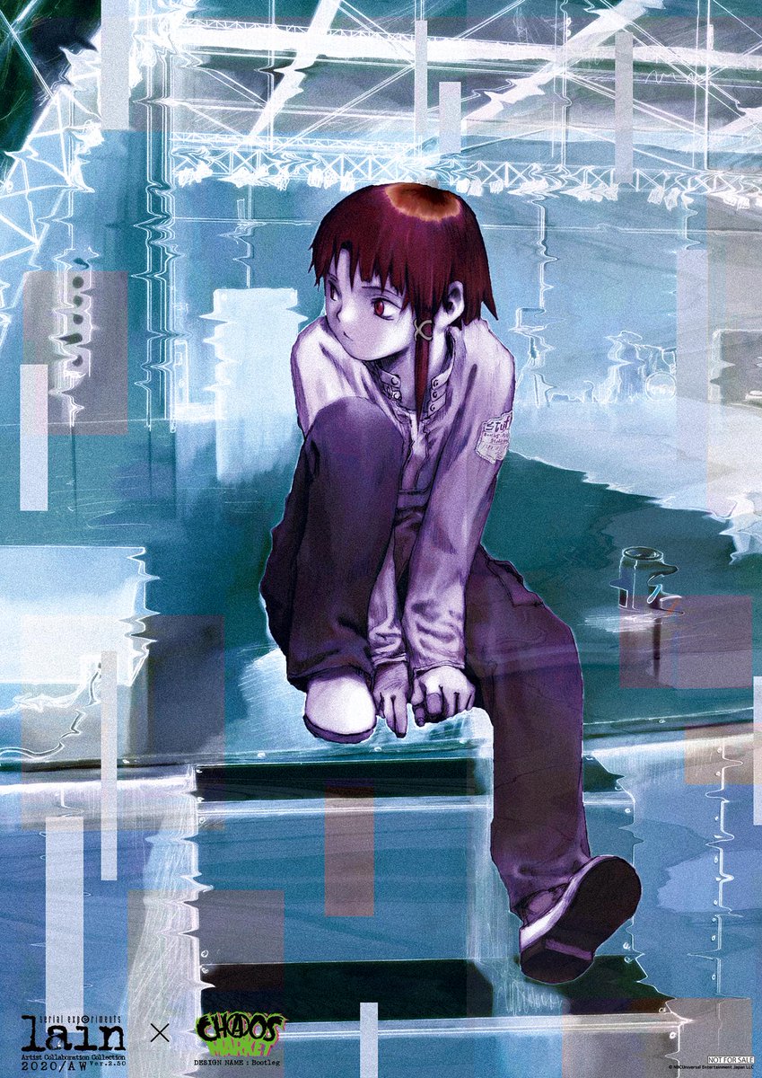 日本からの直送 レイン serial experiments lain ポスター | everestdg.com