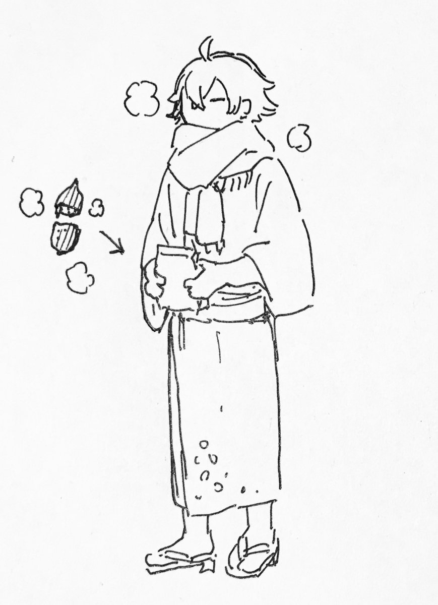 焼き芋x2 