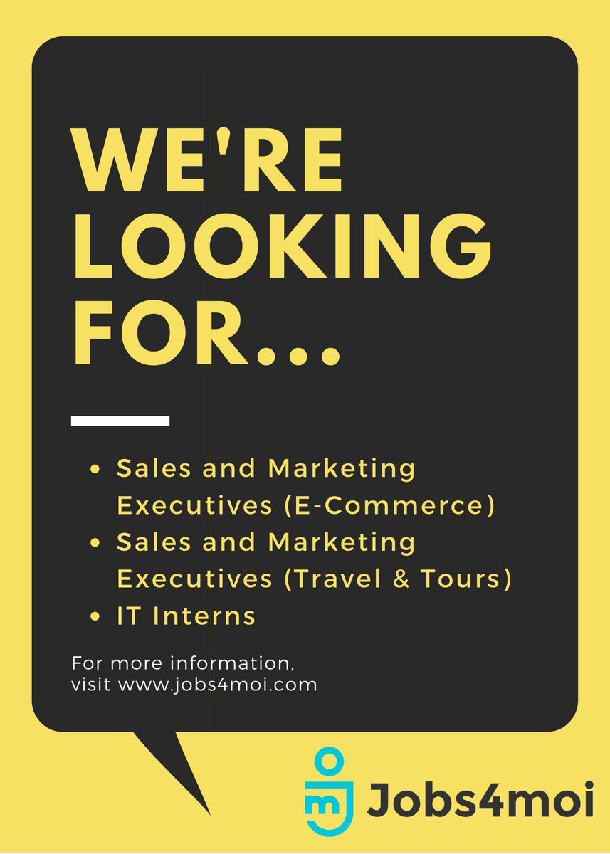 AFS_consulting's tweet photo. We are seeking young creative Sales and Marketing and IT intern candidate for a client. Apply at https://t.co/A2ZtxLct4P 

#marketing #hiring #recruitment #jobs #recruiting #intern #sales #job #careers #jobsearch #resume #creative https://t.co/ydUwVhh6qW