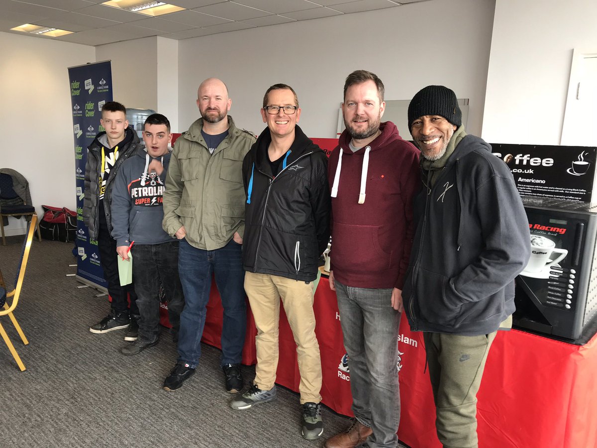 xpresscoffee's tweet photo. The last #FuelledByXpressCoffee #RonHaslam #HondaRaceSchool today, Sad day but great memories #EndOfAnEra #Only3Crashes #AllOwen @RonHaslam @realleonhaslam https://t.co/yKZ8RLmFue