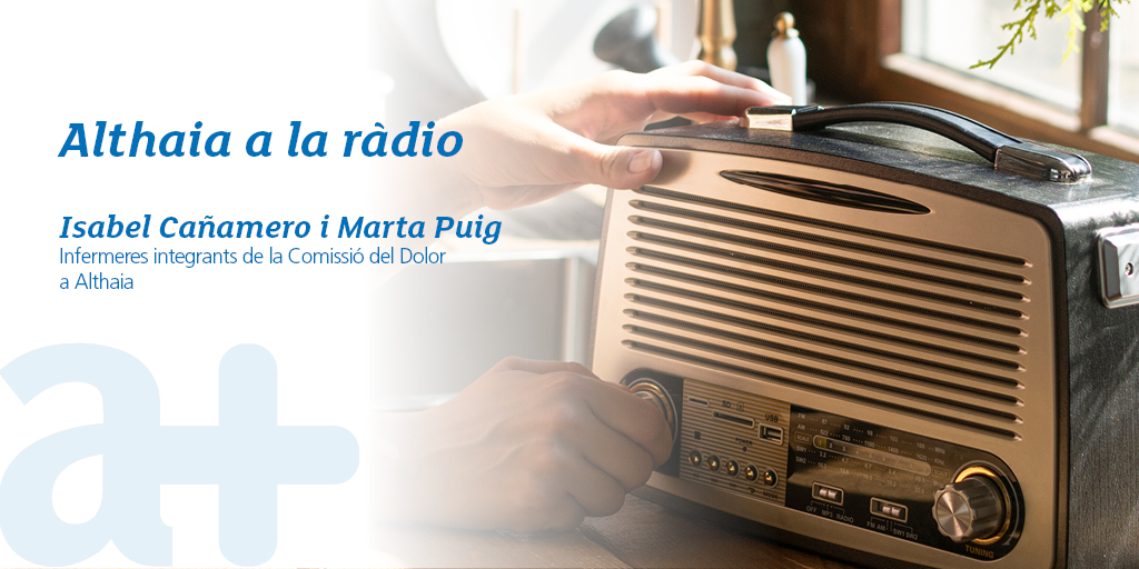 althaiamanresa's tweet photo. 📻 Amb motiu del dia mundial celebrat el 17 d'octubre, dues infermeres han estat a @RadioManresa per parlar del #dolor 

Prevenir, avisar, avaluar i tractar són accions clau per minimitzar-lo.

🔗https://t.co/PxuSVEhvug

#ALTHAIAsenseDOLOR #althaiamanresa #diamundialcontraeldolor https://t.co/u79ZAoiQEm