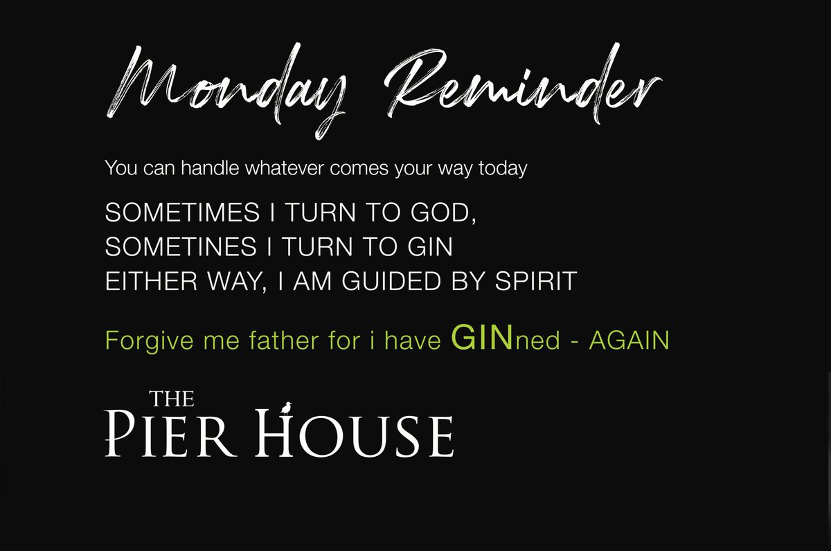 Weekends go too fast...
#gin #mondaymorning #mondayblues #halftermsurvival #pierhouse #ginsipiration #westwardho #braddicks
