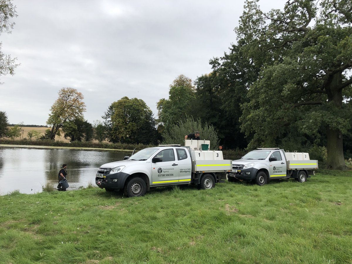 Fisheries Specialist <a href="/MattBuckEA/">Matt Buck</a> told <a href="/BBCNottingham/">BBC Nottingham</a> how his team felt privileged to be part of the restocking of fish at Duke's Lake <a href="/DNRCOfficial/">DNRC</a> so armed forces personnel going through rehabilitation will be able to #getfishing 

 bbc.in/3kuDKMP (3hr 2mins 55secs in)