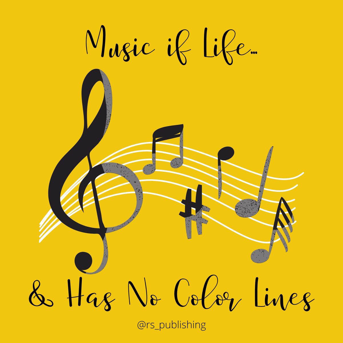 rs_publishing's tweet photo. "Music is Life... &amp; Has No Color Lines."

#musicmonday #motivationmonday #publishing #rspublllc #smallbusiness #music #monday #musicpublisher https://t.co/WAKTyOcoMt