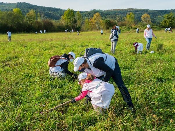mariacortina24's tweet photo. Este sábado hemos creado el primer bosque de @SiemensGamesa en Euskadi con la participación de 70 voluntarios entre empleados y familiares, el alcalde de Zamudio y @Bosquia muchas gracias a todos. Seguiremos ayudando al planeta! #SGREForests #SGRECommitted #2030Agenda https://t.co/dqdoSyUvkI