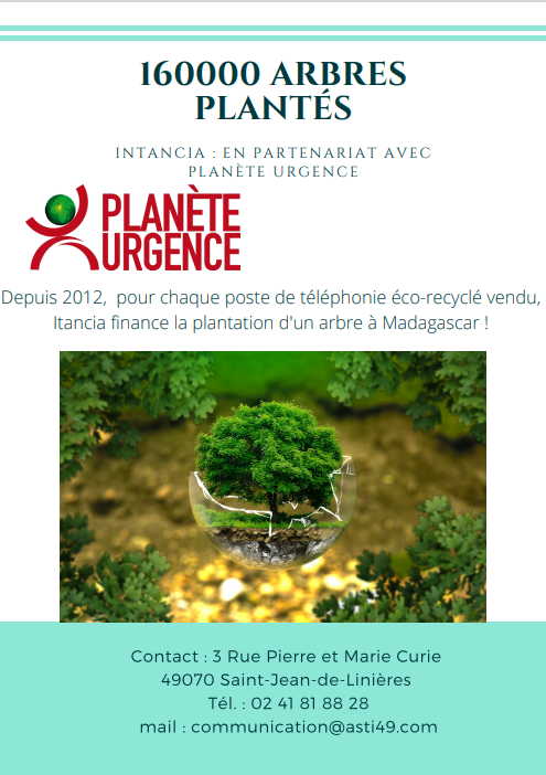 AnjouIp's tweet photo. La société ASTI vous propose une installation téléphonique écologique avec du matériel recyclé ! https://t.co/Ihqgk9QKhJ