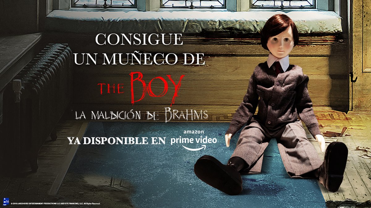 AulliChollos's tweet photo. Con motivo de su estreno en @PrimeVideoES, sorteamos un muñeco de 'The Boy: La Maldición de Brahms'.

Para participar:

👉 Seguir a @AulliChollos 
👉 RT + Etiqueta a un amigo.

También sortearemos uno en nuestro Facebook:

👉 https://t.co/CJd7IF3GTV https://t.co/uFdwZ8gPpE