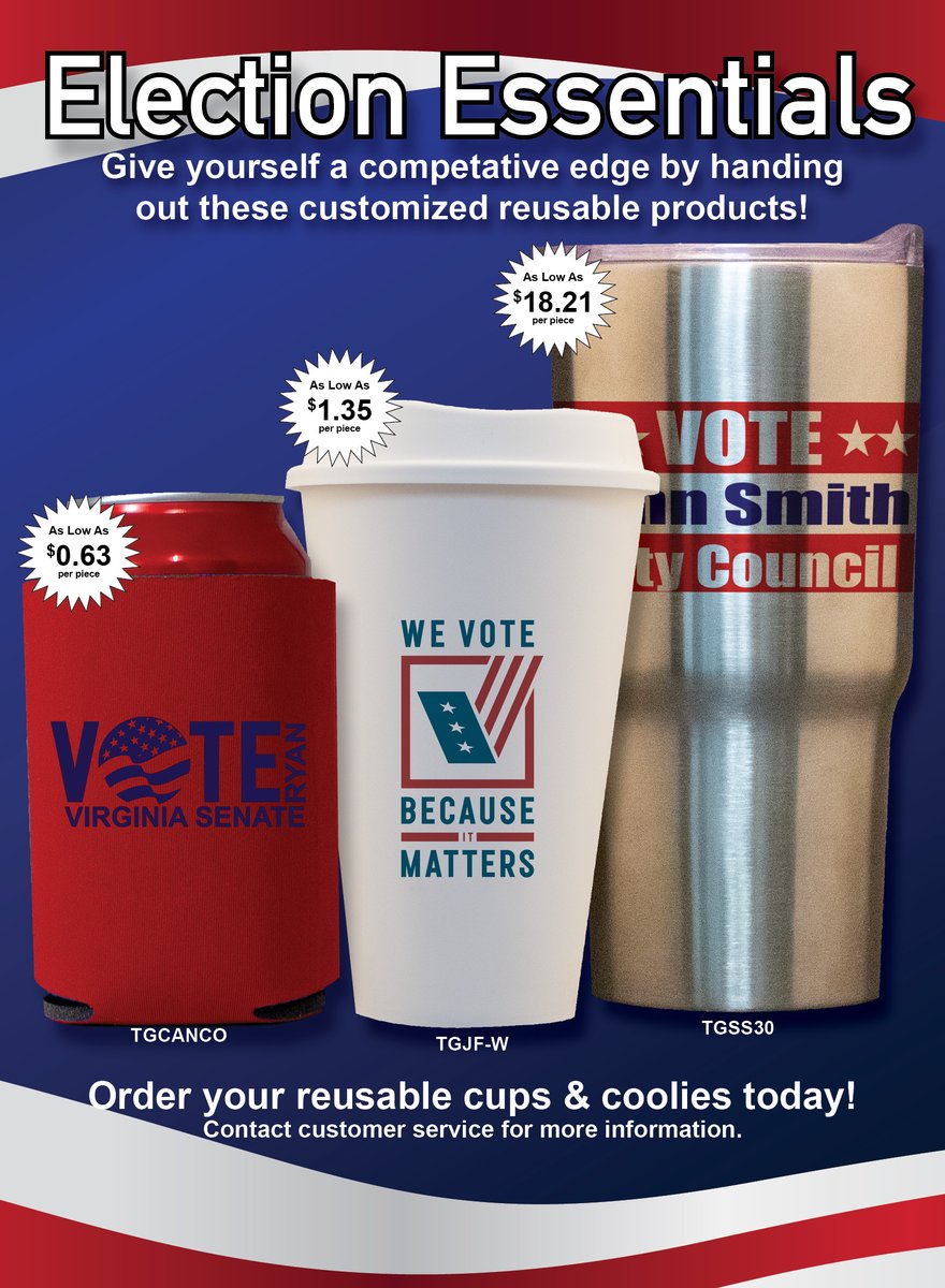 TranterGraphics's tweet image. Election 2020 is right around the corner! Contact jaimeh@trantergraphics.com or info@trantergraphics.com to get your order in today!!