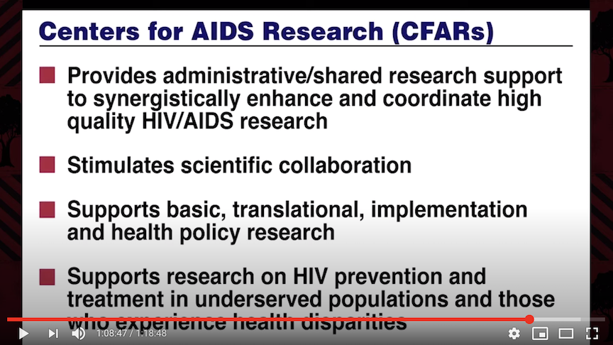 UCSD_HIV's tweet photo. Dr. #AnthonyFauci described the #CFARs in his closing address at the 2020 #USCHA. Learn about these academic #HIV research centers during their annual meeting. Register here: https://t.co/xWtzB4HUcR https://t.co/WjGTqkg4LM