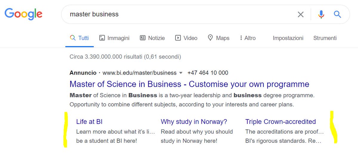 Seems like Google is testing a new sitelinks visualization on SERP. Did you note that? <a href="/sengineland/">Search Engine Land</a> <a href="/sejournal/">SearchEngineJournal®</a> #GoogleAds #PPC #SEM #SERP