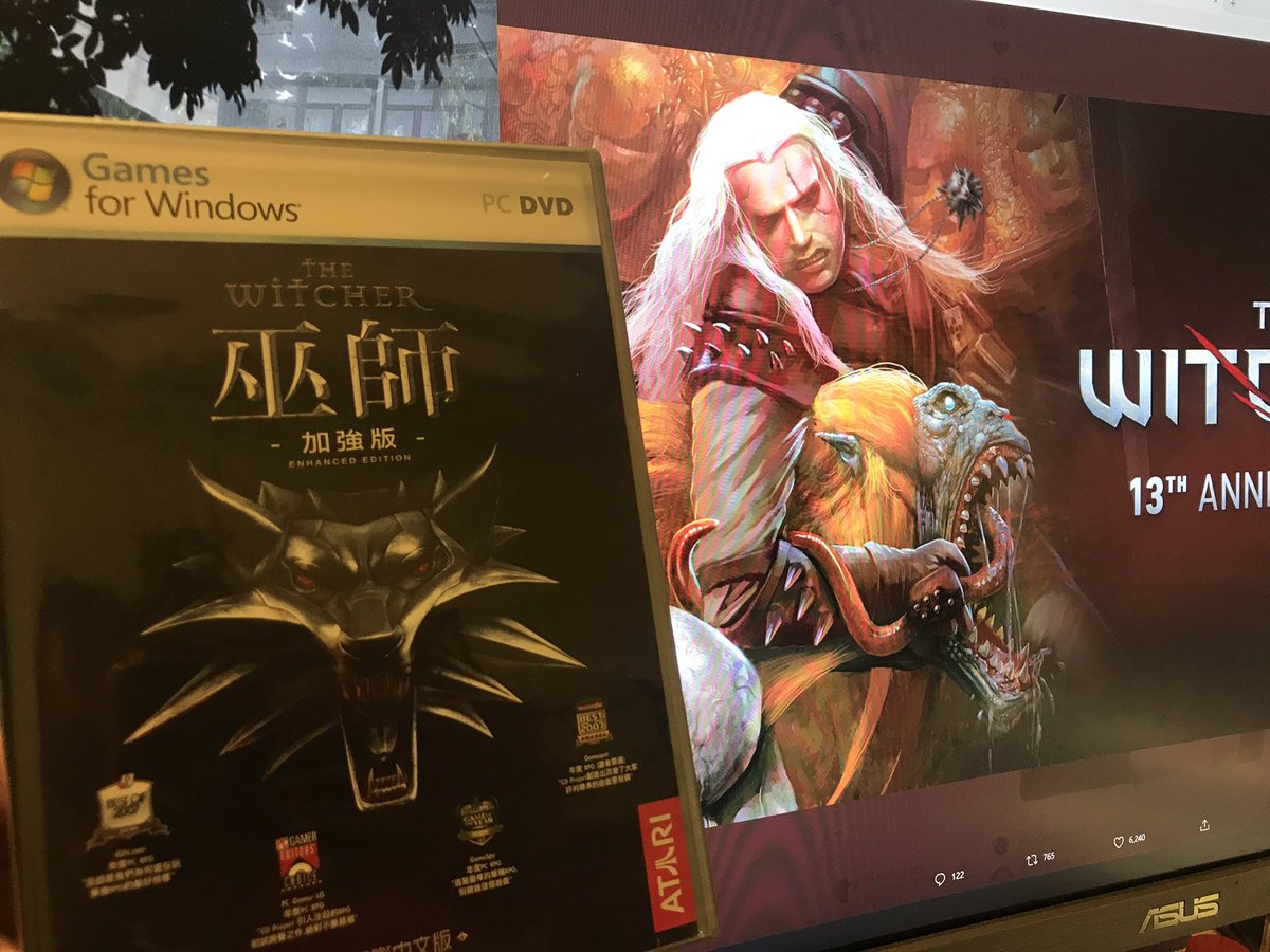 jonirenicus1002's tweet photo. @witchergame The first Witcher game is such a great game, would like to see a total remake someday!! https://t.co/wJvwtBl2R9