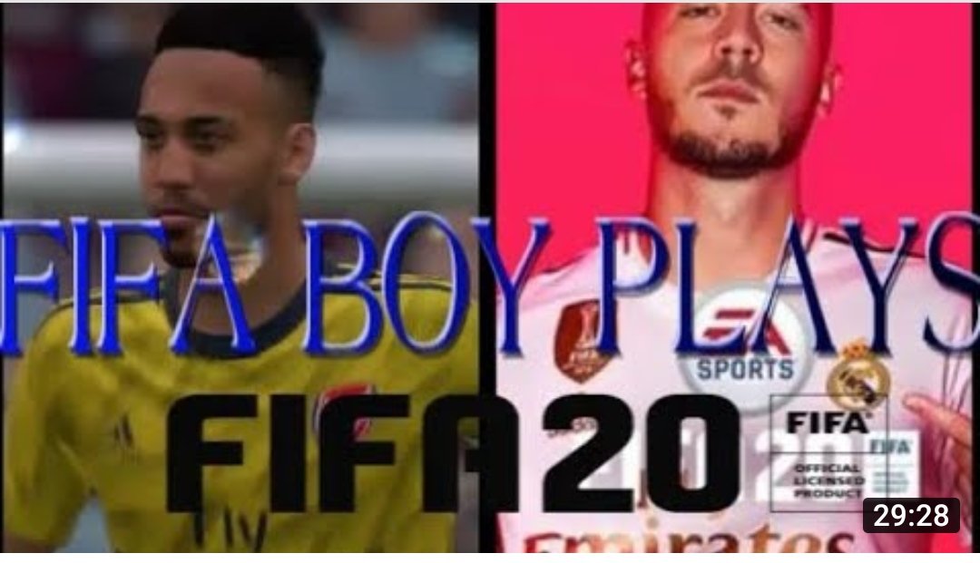 ITSFIFABOY's tweet photo. hi guys catch my new video Out now on #youtube on #FIFA20  one more left of the series.
https://t.co/3eEDmKzDyI https://t.co/yDD5oHleNW
