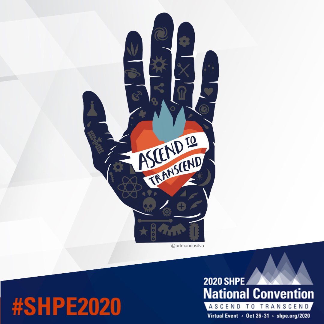 Today, we kick off <a href="/SHPE/">SHPE National</a>’s first ever virtual National Convention. One way you can show your support for SHPE is by purchasing one of our commemorative shirts. Designed by <a href="/ARTMANDOSILVA/">Armando Silva</a>, an artist based in Colorado, these shirts are absolutely beautiful. bit.ly/SHPEmercado