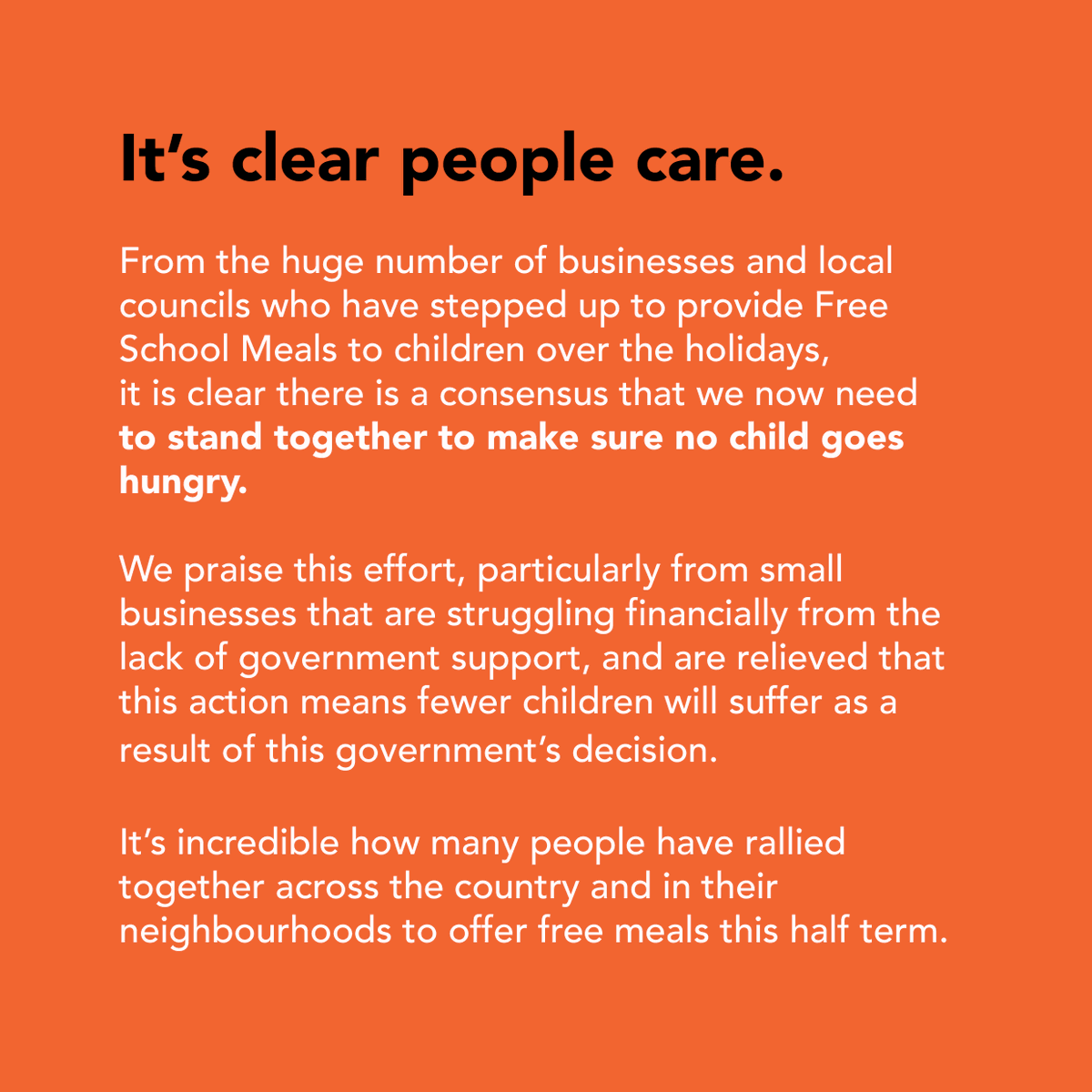 national_food's tweet photo. Our response to Free School Meals: charity cannot be the solution. https://t.co/0nr3NdL4rW