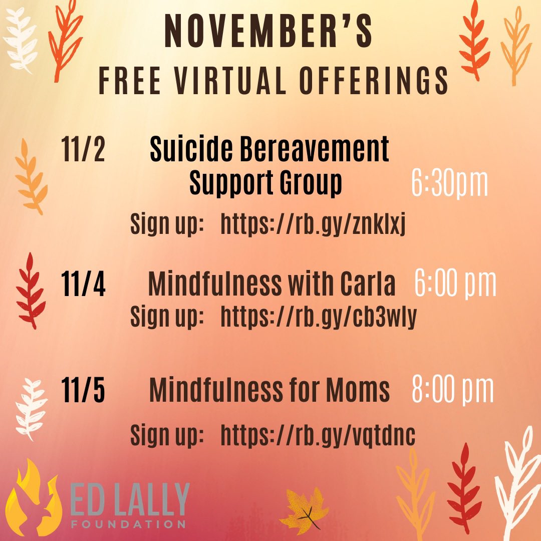 November’s Free Virtual Offerings!