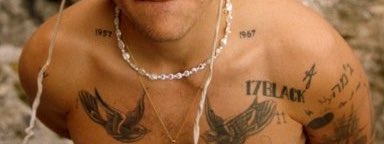 TATTOOS. WE MEET AGAIN. it’s literally been so long since i’ve seen harry’s tattoos and oh my god  the swallows are sending me into orbit i’m on my knees bawling . my . Eyes . Out . HE LOOKS SO COMPLETE WITH HIS TATTOOS IDEK HOW TO EXPLAIN IT .