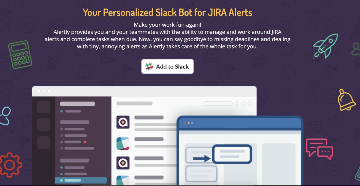 📣 Looking forward to launching my product on <a href="/ProductHunt/">Product Hunt 😸</a> Any hunter interested? 🙌🏻

Get <a href="/Jira/">Atlassian Jira</a> alerts on <a href="/SlackHQ/">Slack</a> with custom rules of your choice. 

Head to alertly.io. 

Your suggestions are welcomed. 

#slack #jira #producthunt #tech #alrets #productlaunch