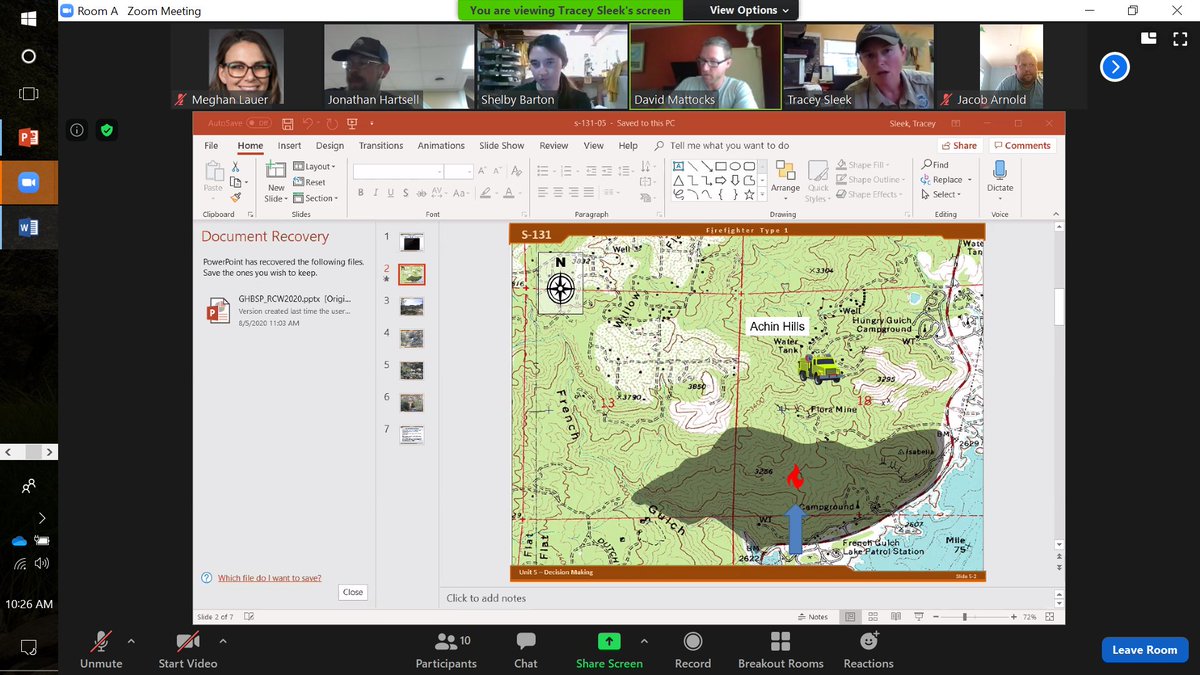 Another 100% virtual S-131: Firefighter Type I in the books! Thanks to lead instructor <a href="/FireAntMan/">Zachary Prusak</a> and our other instructors representing <a href="/nature_org/">The Nature Conservancy</a>, <a href="/FLStateParks/">Florida State Parks</a>, and <a href="/talltimbers1958/">Tall Timbers Research Station and Land Conservancy</a>!