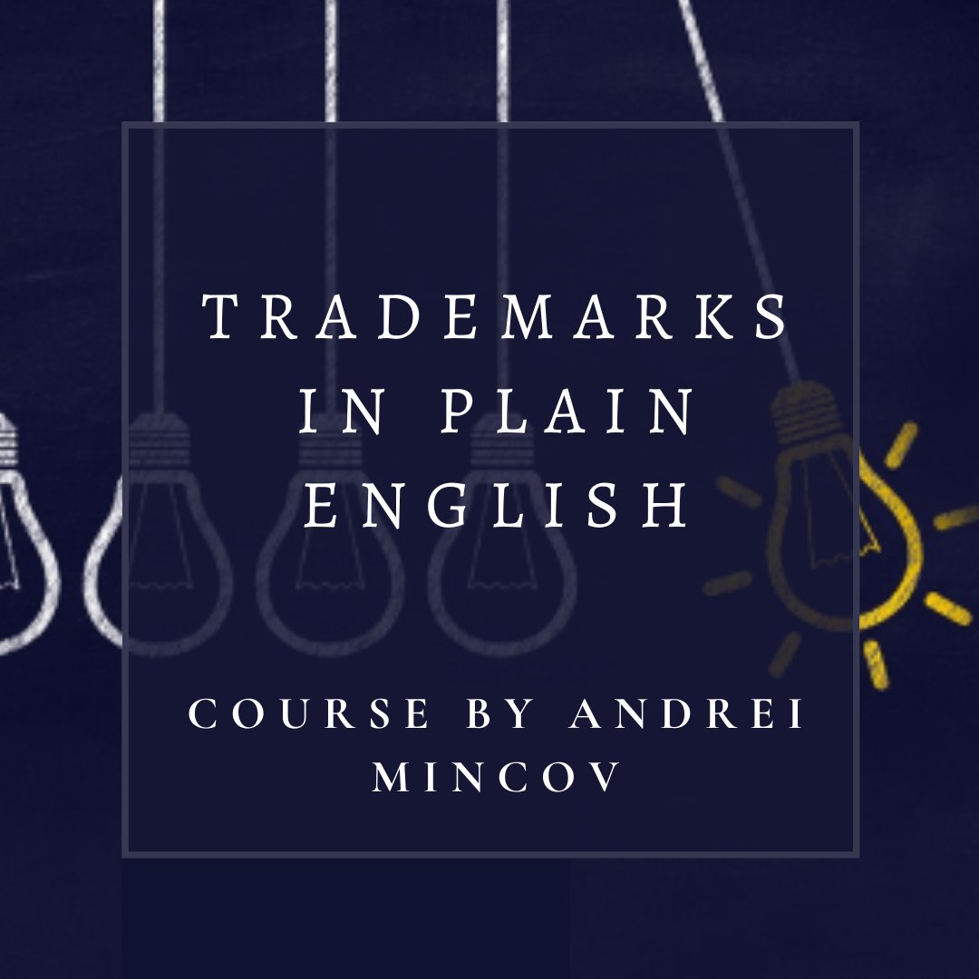 Discover the secrets of using #trademarks to build and maintain your competitive advantage and get a free trademark search.
Discover the secrets of protecting your #brand through trademarking in this presentation by Andrei Mincov.
https://t.co/G5kySXvnkV https://t.co/F7UMlU0d3M