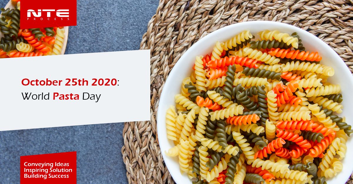 NTEprocess's tweet photo. Celebrating the #WorldPastaDay: we help our customers to produce pasta in all its shapes, colours and flavours.
Our patented Wonderbatch® technology offers a complete solution for handling of powdered material, flour #aroms and colouring powders
https://t.co/qnR9QTaupQ https://t.co/XDQZmmXunn