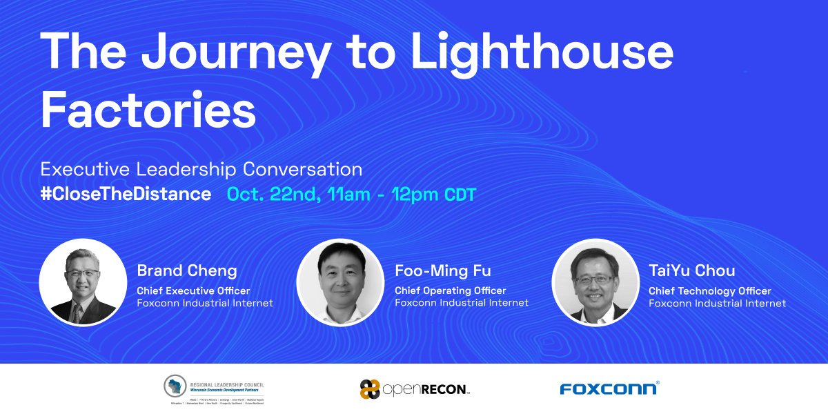 Thank you <a href="/AuroraWDC/">Aurora WDC</a> for hosting The Journey to Lighthouse Factories webinar last week! If you missed registration and would like the recording, sign up here: bit.ly/35wzwOi

#FiiUSA #CloseTheDistance #Industry40 #Digitalization