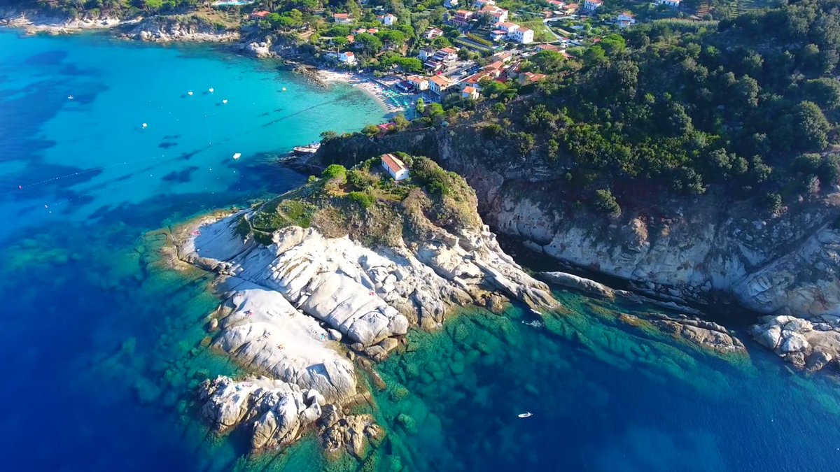 western_elba's tweet photo. The sea in the village of #SantAndrea is the clearest you will ever see! You can't enjoy these shades of blue anywhere else! https://t.co/s1xS1ajU88